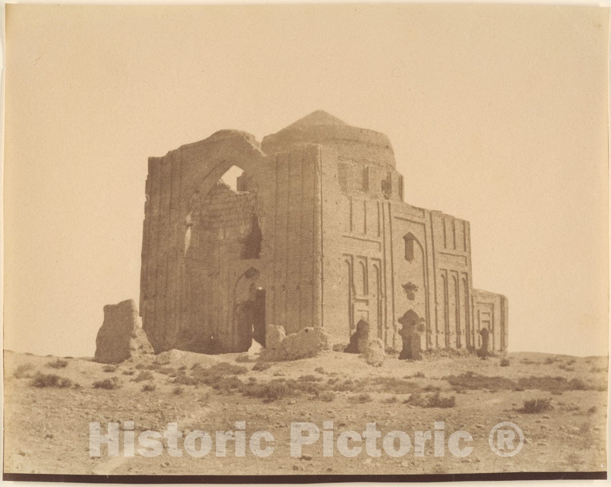 Photo Print : Possibly by Luigi Pesce - Other Ruins in The Town of Tus, Khorasan : Vintage Wall Art