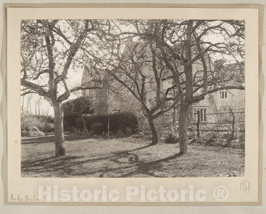 Art Print : Frederick H. Evans - in The Orchard : Vintage Wall Art