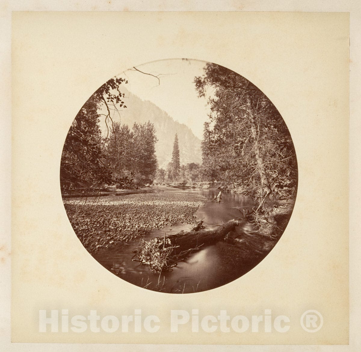 Photo Print : Carleton E. Watkins - Yosemite National Park, California - 406586 : Vintage Wall Art