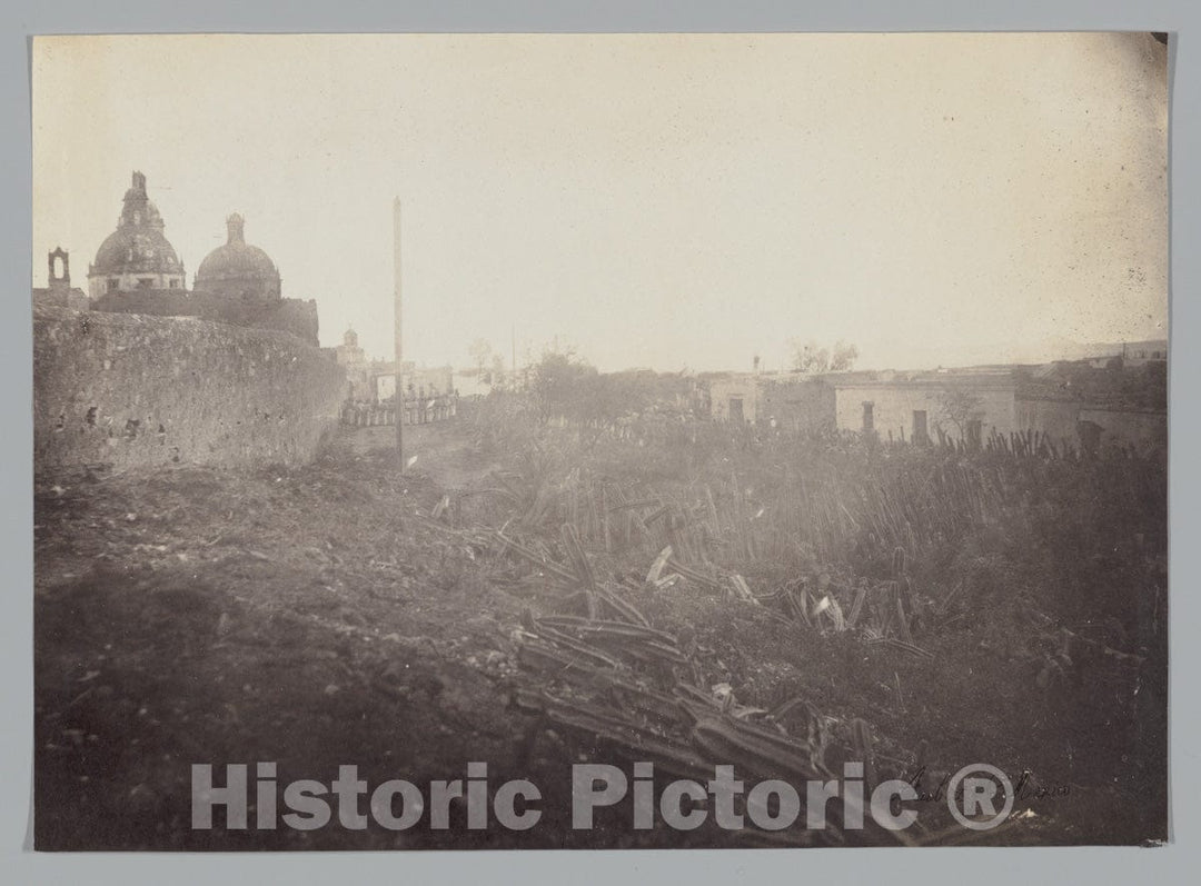 Photo Print : François Aubert - Architectural Study in Mexico : Vintage Wall Art