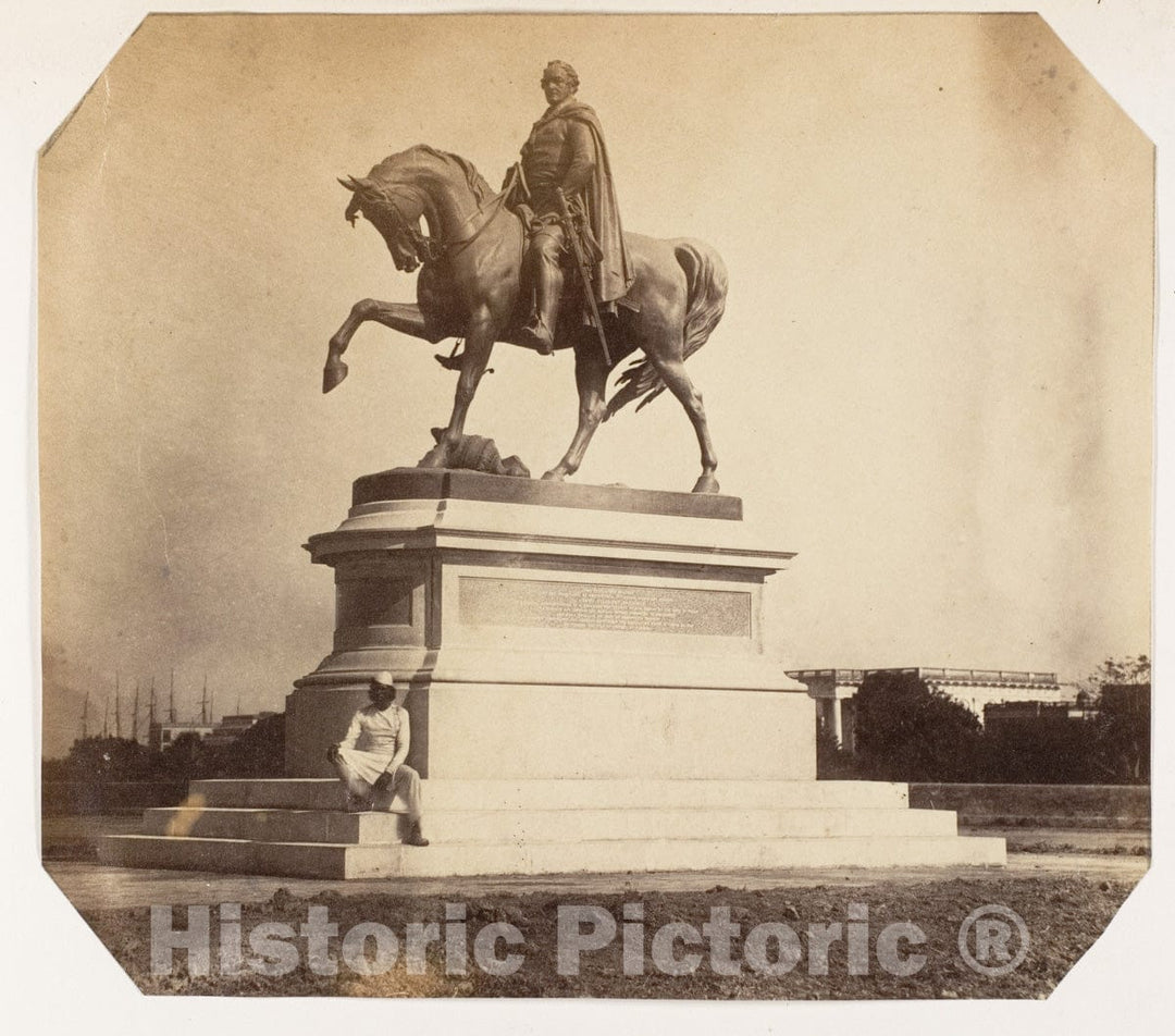 Photo Print : Statue of Lord Hardinge, Governor General of India : Vintage Wall Art