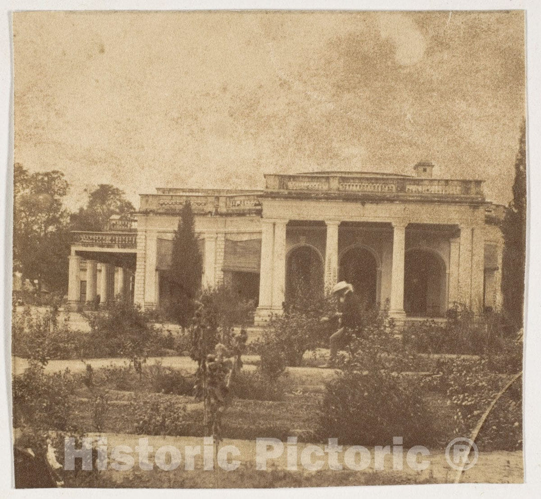 Photo Print : John Constantine Stanley - Government House, Allahabad : Vintage Wall Art