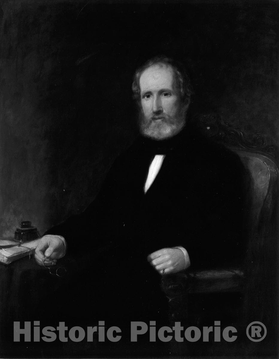 Art Print : Alexander N. Fullerton, James Forbes, c 1865, Vintage Wall Decor :