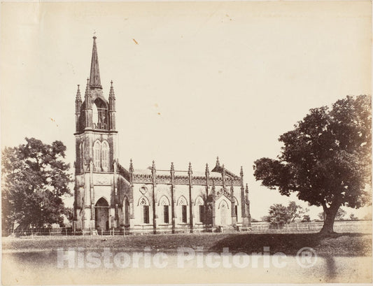 Photo Print : Captain R. B. Hill - Kidderpore Church : Vintage Wall Art