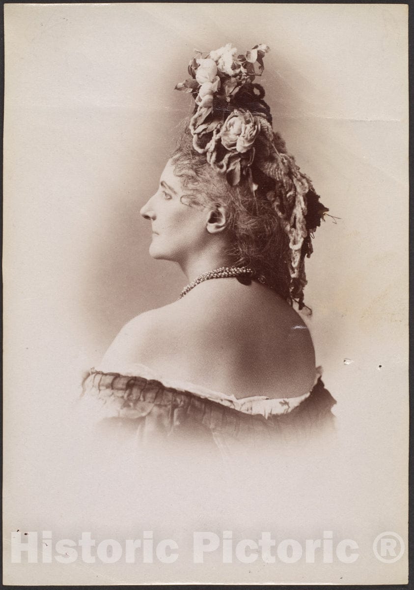 Photo Print : Pierre-Louis Pierson - Countess de Castiglione - 406694 : Vintage Wall Art