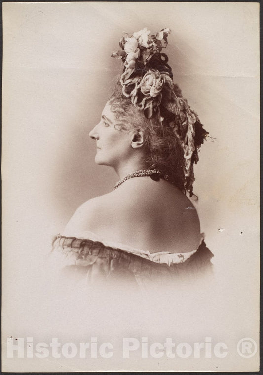 Photo Print : Pierre-Louis Pierson - Countess de Castiglione - 406694 : Vintage Wall Art