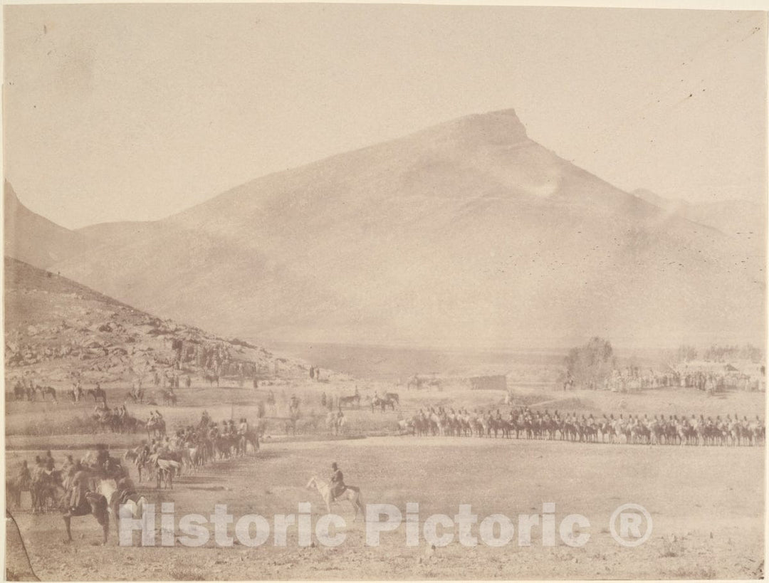 Photo Print : Possibly by Luigi Pesce - Departure for The huntTomb of Khan of Khiva : Vintage Wall Art