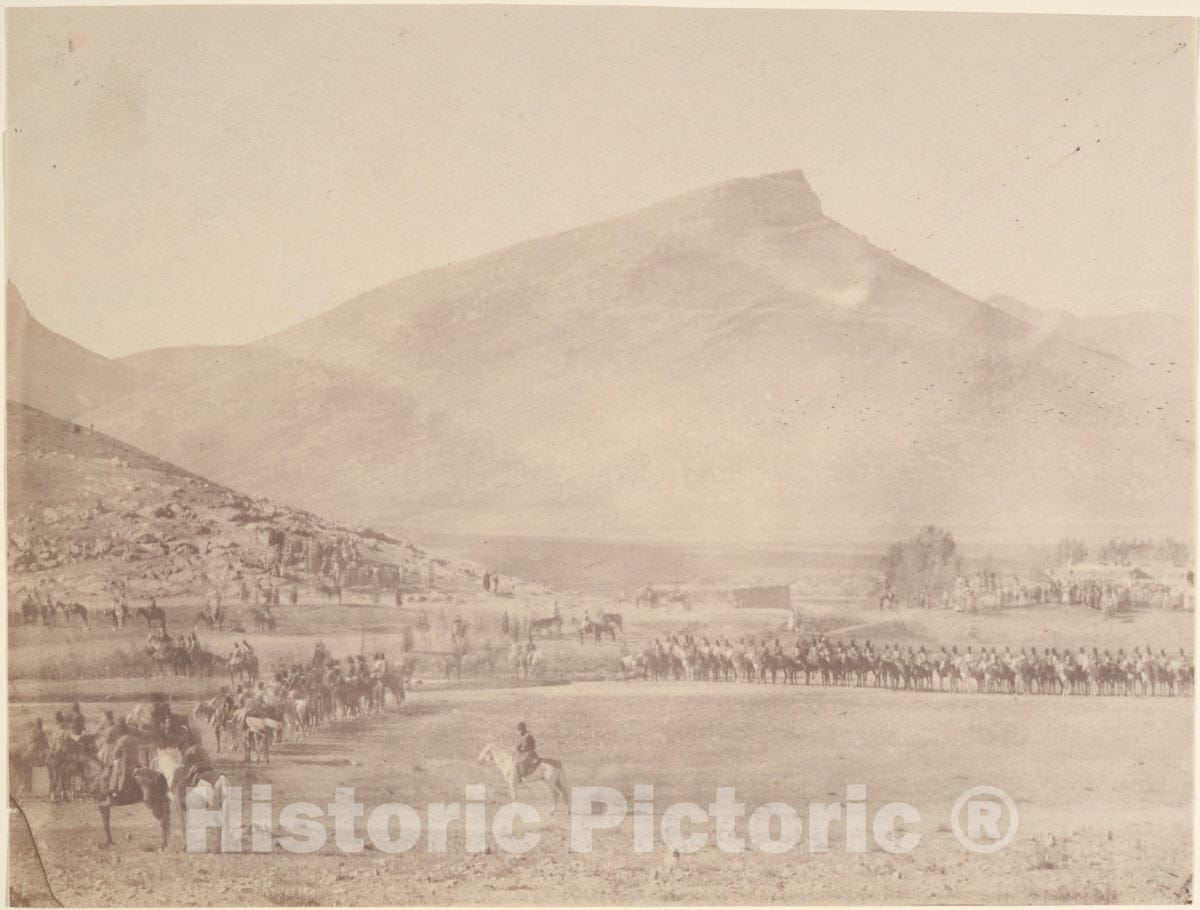 Photo Print : Possibly by Luigi Pesce - Departure for The huntTomb of Khan of Khiva : Vintage Wall Art