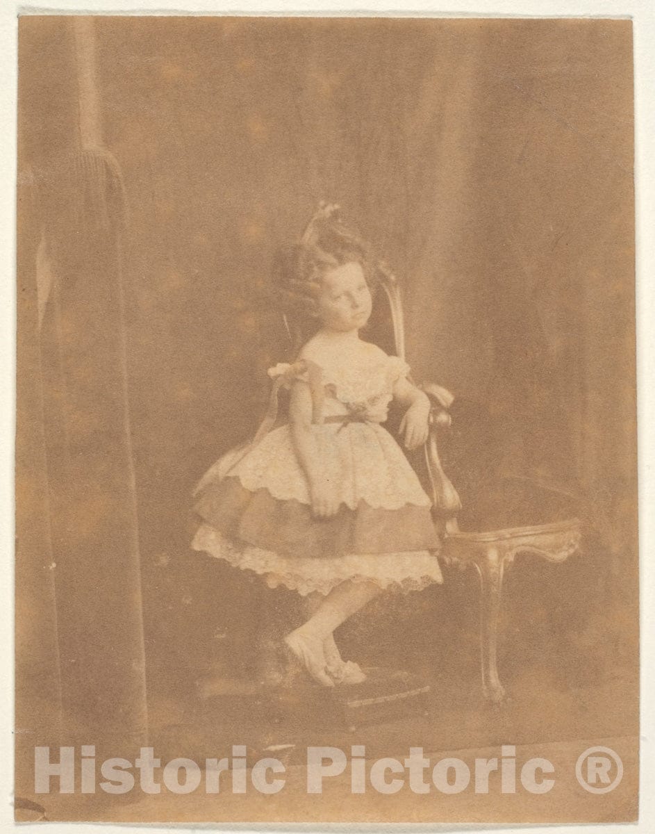 Photo Print : Pierre-Louis Pierson - Le Fauteuil 2 : Vintage Wall Art
