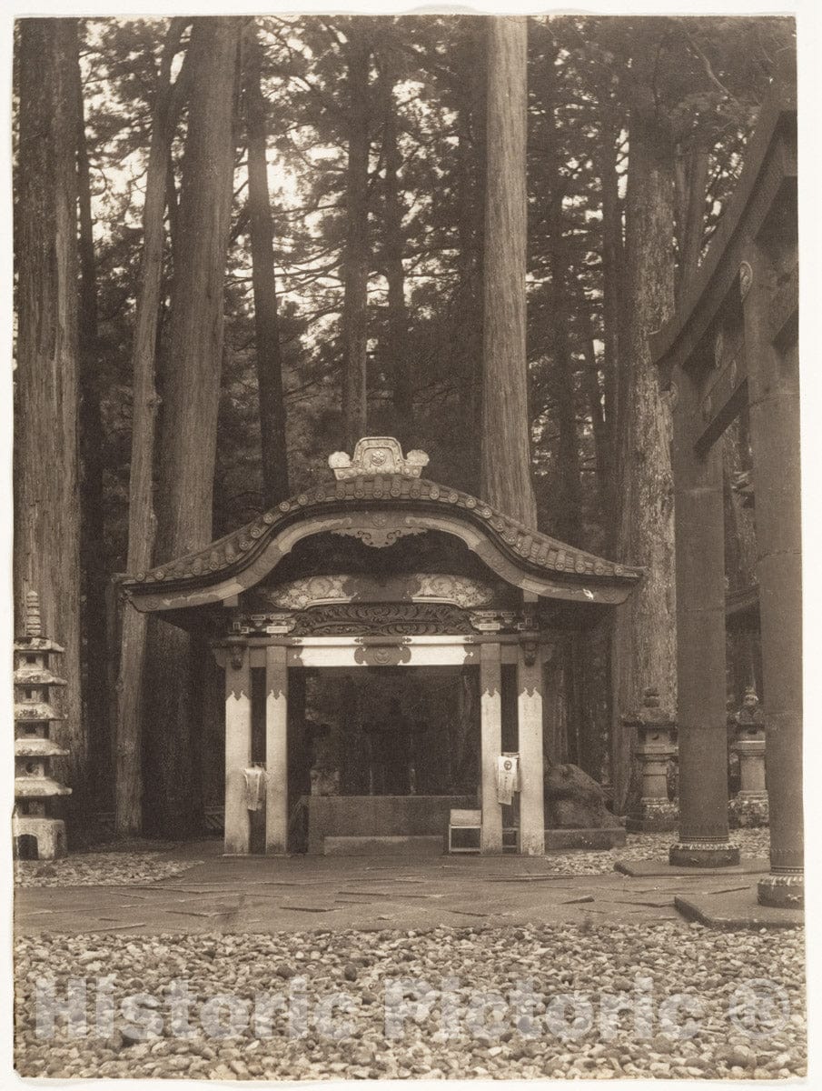 Photo Print : Adolf de Meyer - Karadou-Torii, T?sh?-g? Shrine, Nikk? : Vintage Wall Art