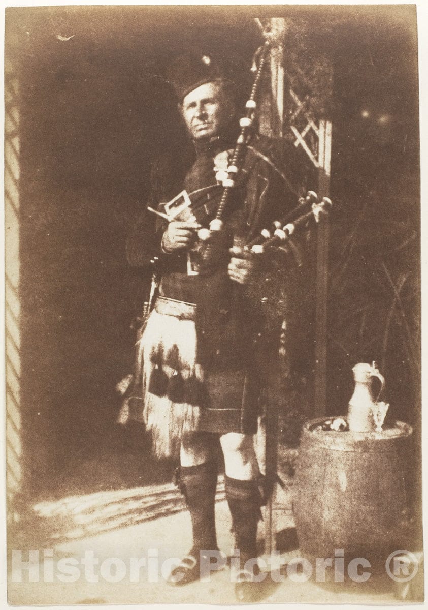 Photo Print : Hill and Adamson - John Ban Mackenzie : Vintage Wall Art
