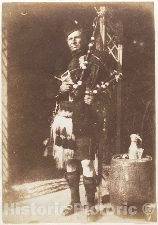 Photo Print : Hill and Adamson - John Ban Mackenzie : Vintage Wall Art