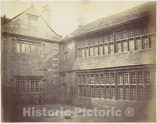 Photo Print : Belfield Hall 2 : Vintage Wall Art