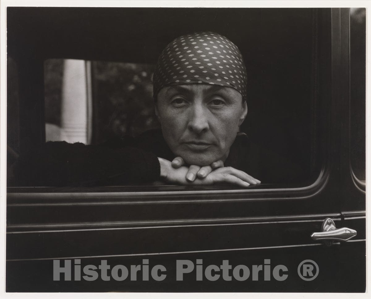 Photo Print : Alfred Stieglitz - Georgia O'Keeffe - 406768 : Vintage Wall Art