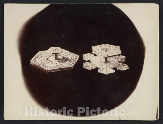 Photo Print : Wilson Alwyn Bentley - Snow Crystal 26 : Vintage Wall Art