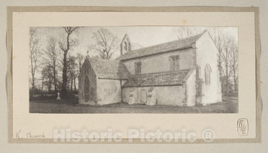 Art Print : Frederick H. Evans - K. Church : Vintage Wall Art