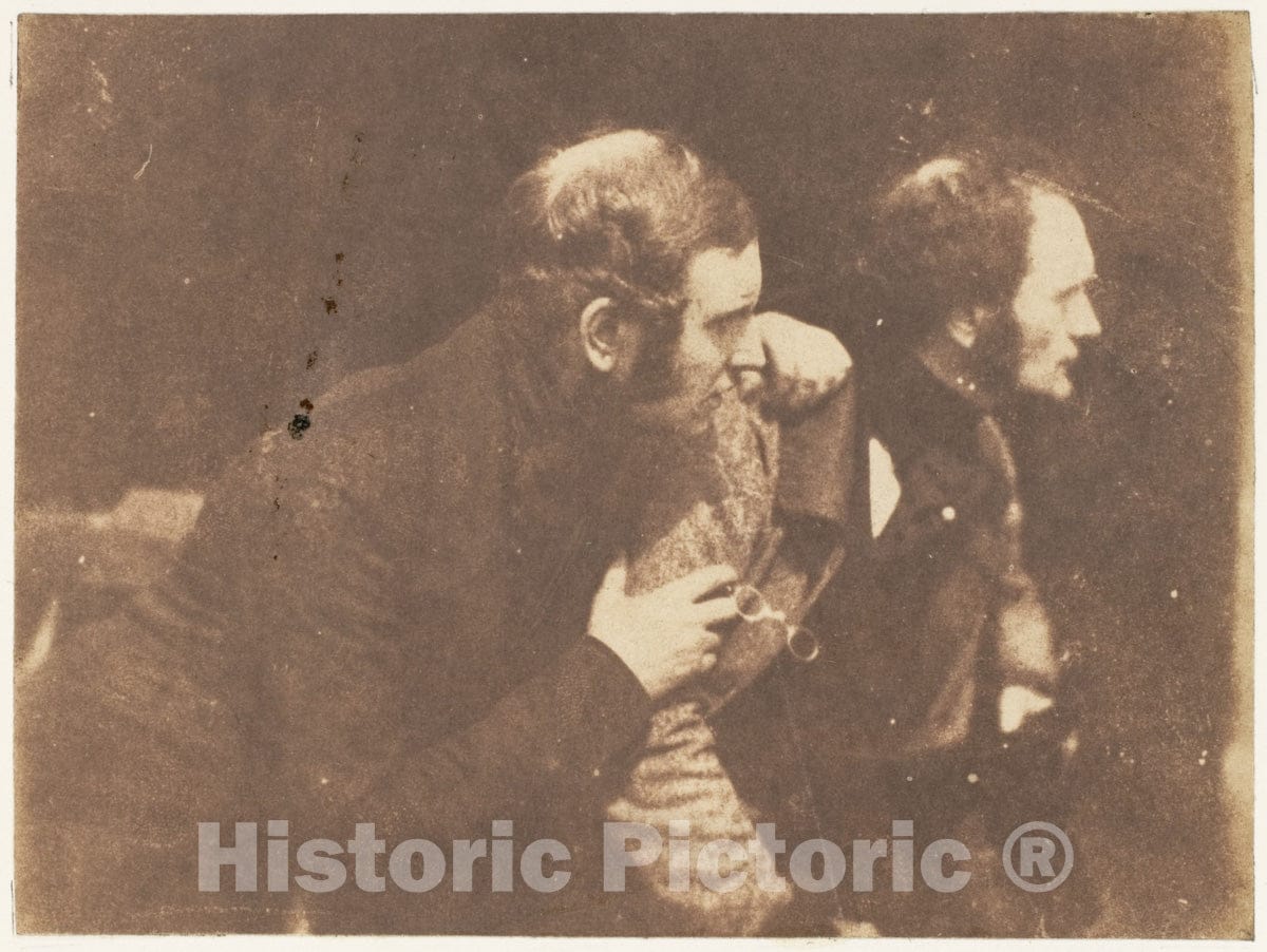 Photo Print : Hill and Adamson - Thomas Duncan and His Brother : Vintage Wall Art