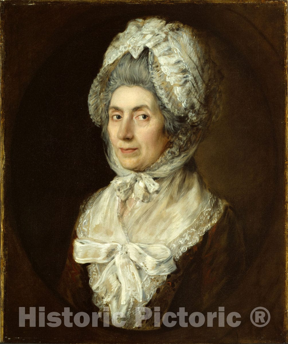 Art Print : Sarah Dupont, Thomas Gainsborough, c 1563, Vintage Wall Decor :
