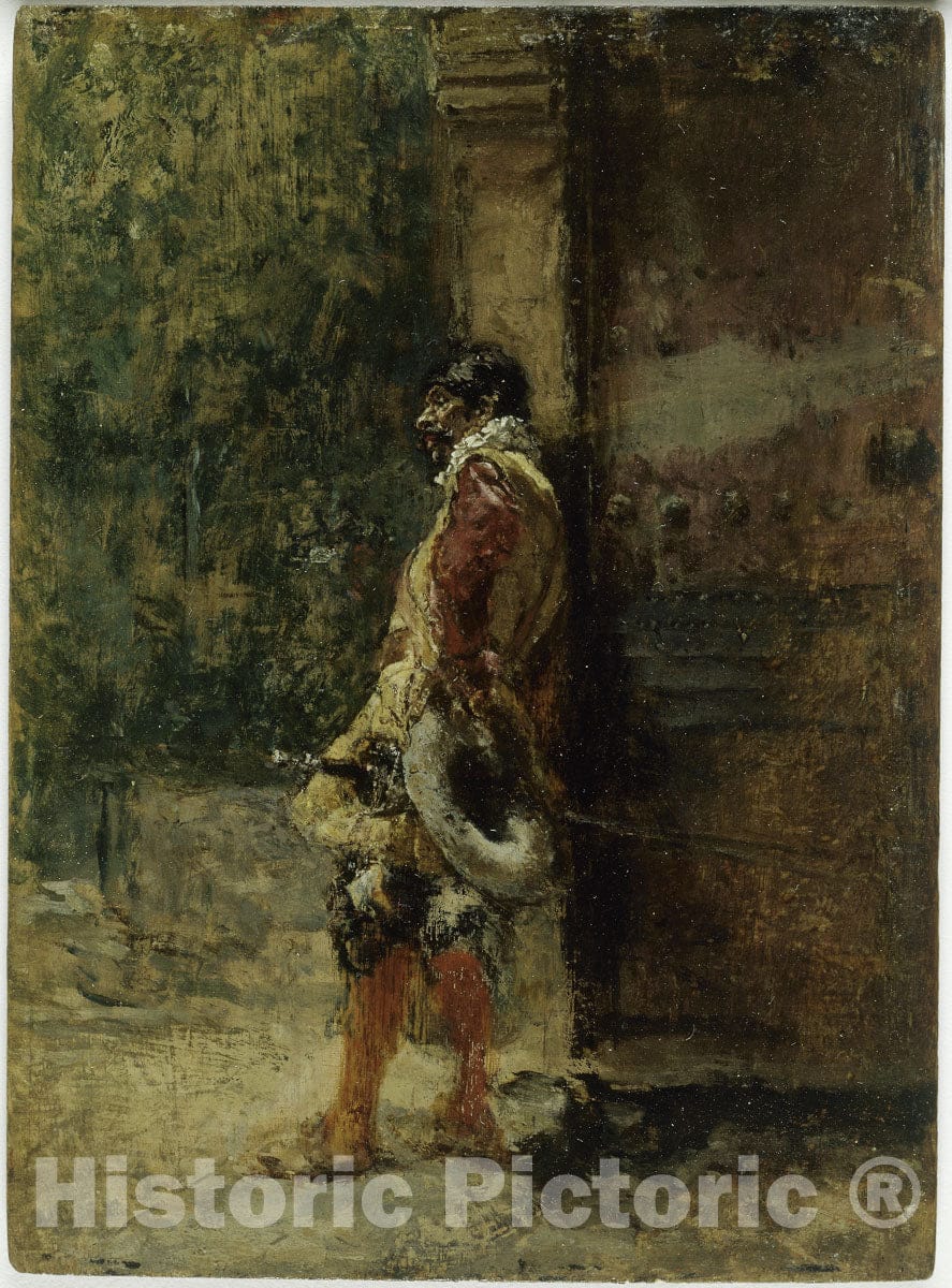 Art Print : Cavalier, Mariano Fortuny y Marsal, c 1944, Vintage Wall Decor :