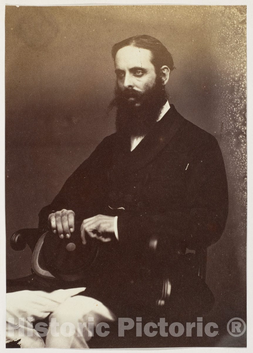 Photo Print : Major Jones, H.M. 13th Regiment, A.D.C. : Vintage Wall Art