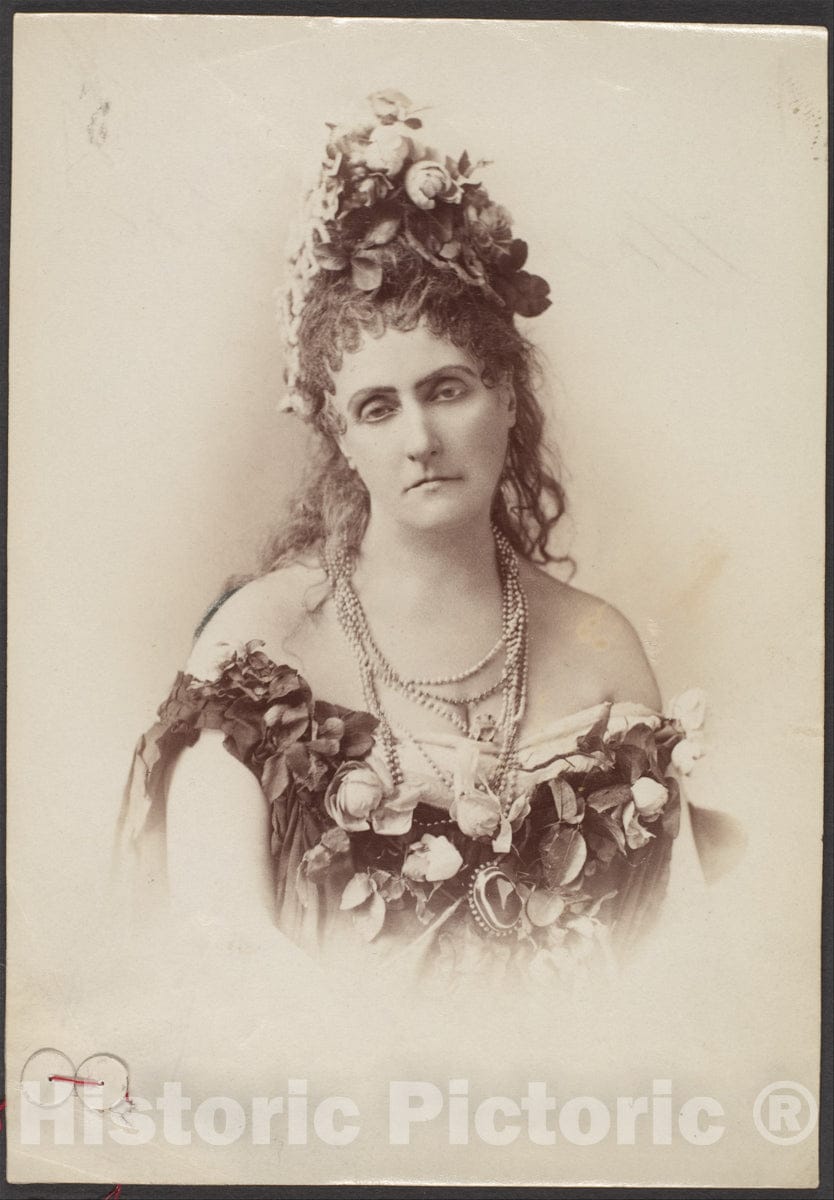 Photo Print : Pierre-Louis Pierson - Countess de Castiglione 3 : Vintage Wall Art