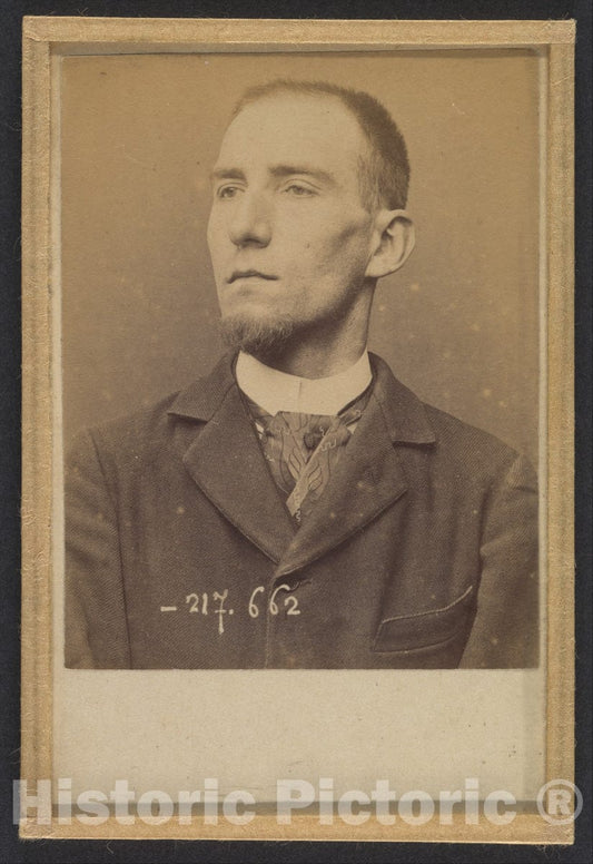 Art Print : Alphonse Bertillon - Feneon. Felix. Clerk of The Galerie Berheim Jeune. : Vintage Wall Art