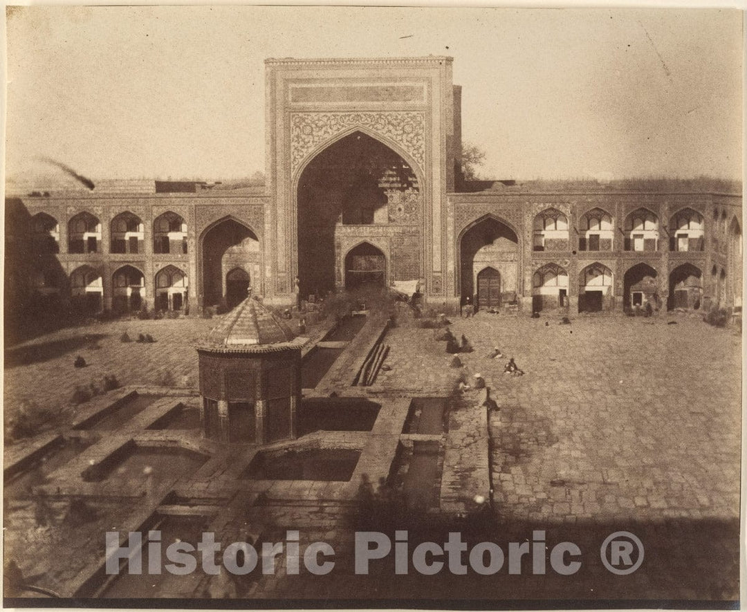 Photo Print : Possibly by Luigi Pesce - Principal Gate of Meshed : Vintage Wall Art