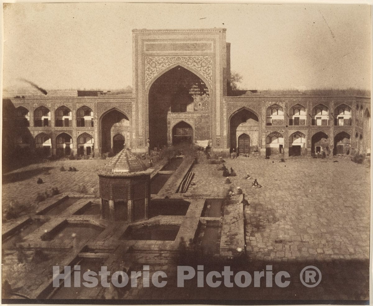 Photo Print : Possibly by Luigi Pesce - Principal Gate of Meshed : Vintage Wall Art