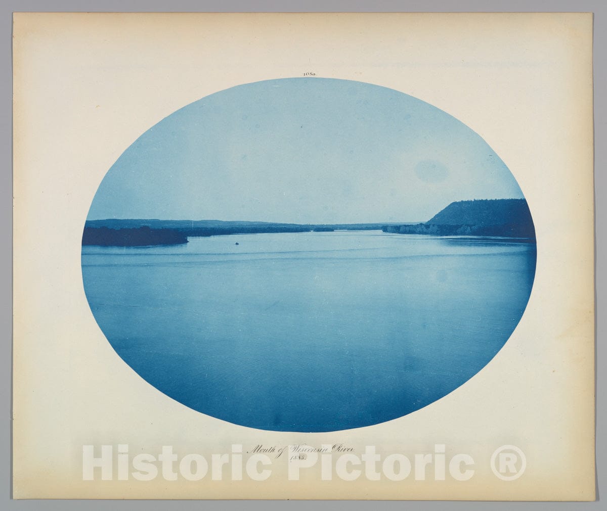 Photo Print : Henry P. Bosse - Mouth of Wisconsin River : Vintage Wall Art