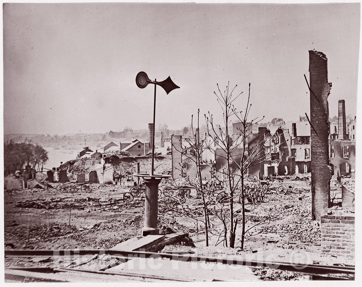 Photo Print : Alexander Gardner - Richmond, Virginia, After Evacuation : Vintage Wall Art
