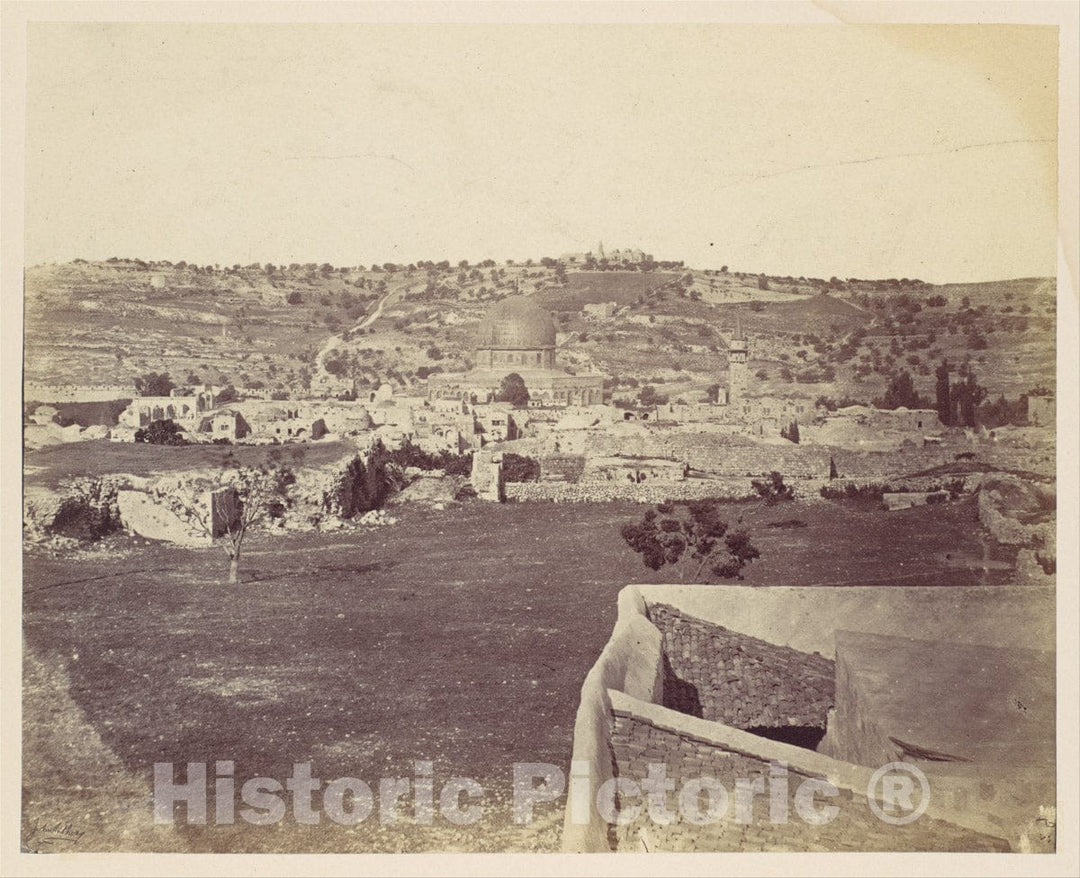 Photo Print : John Anthony - Jerusalem 1 : Vintage Wall Art