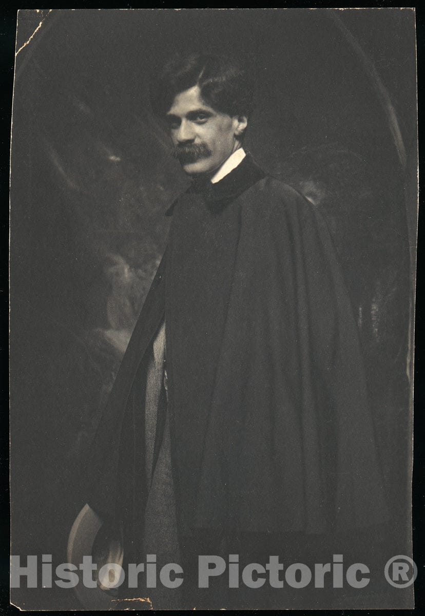 Photo Print : Frank Eugene - Alfred Stieglitz 2 : Vintage Wall Art