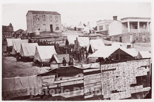 Photo Print : George N. Barnard - Chattanooga, Tennessee : Vintage Wall Art