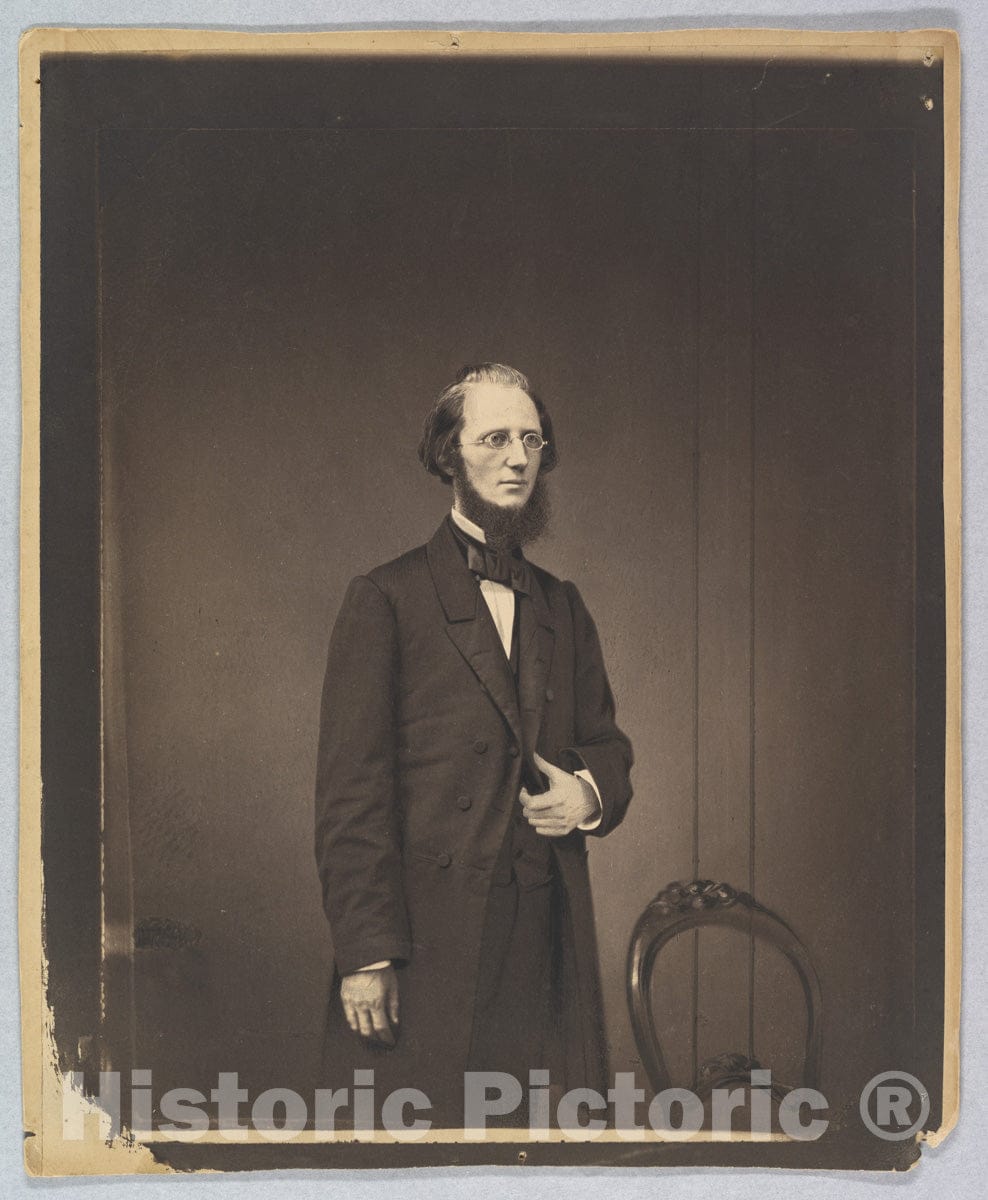 Photo Print : Mathew B. Brady - Portrait of a Man : Vintage Wall Art