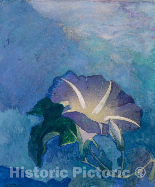 Art Print : John La Farge - Nocturne : Vintage Wall Art