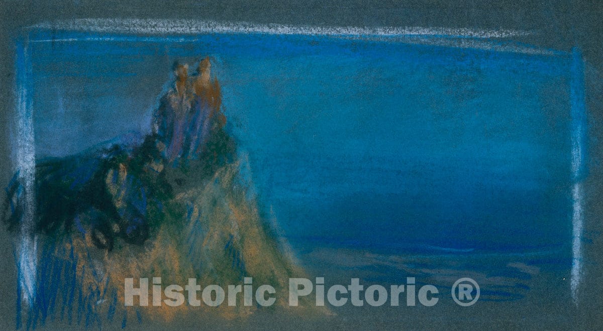 Art Print : Arthur B. Davies - High Point : Vintage Wall Art