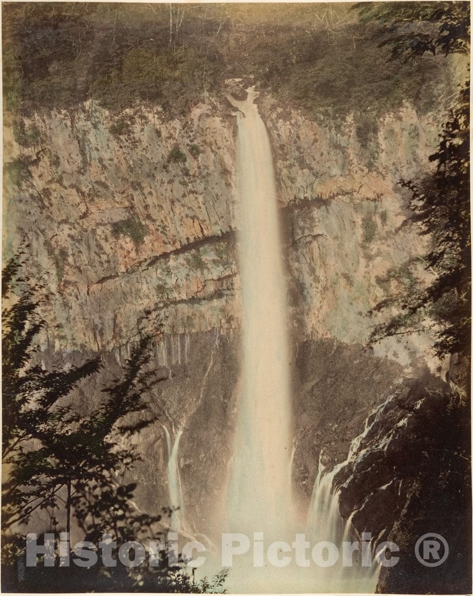 Photo Print : Waterfall : Vintage Wall Art