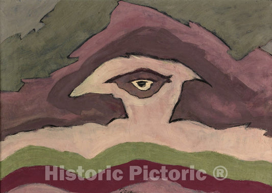 Art Print : Arthur Dove - Storm Clouds : Vintage Wall Art