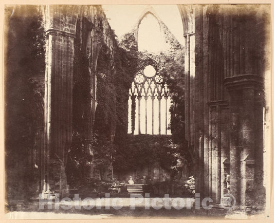 Photo Print : Alfred Capel Cure - Interior, Tintern : Vintage Wall Art