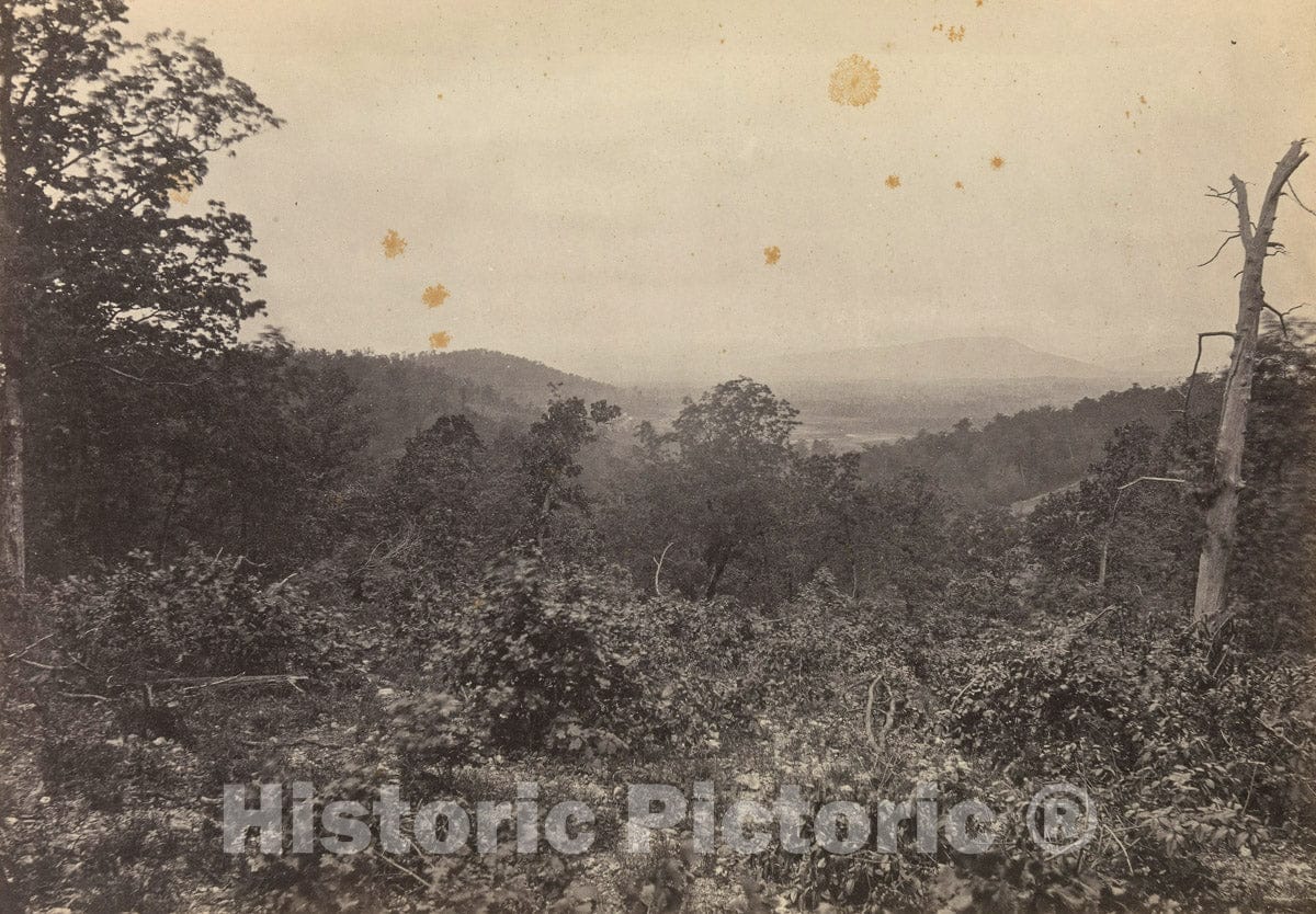 Photo Print : George N. Barnard - Lu-La Lake, Lookout Mountain : Vintage Wall Art