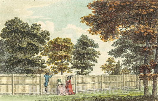 Art Print : Humphry Repton - Sketches and Hints on Landscape Gardening : Vintage Wall Art