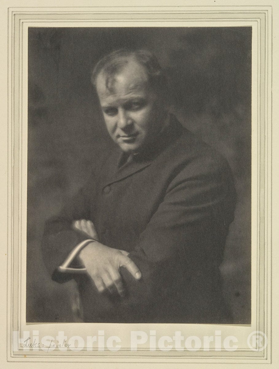 Photo Print : Gertrude Käsebier - Luks: Painter : Vintage Wall Art