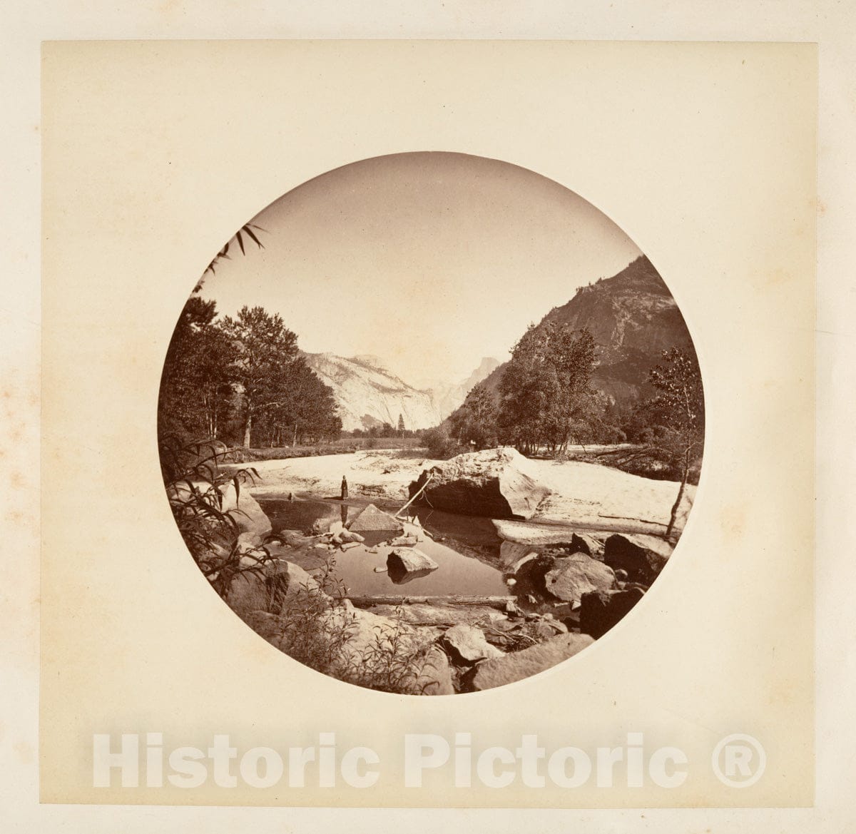 Photo Print : Carleton E. Watkins - Yosemite National Park, California 3 : Vintage Wall Art