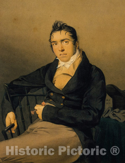 Art Print : John Rubens Smith - Allan Melville : Vintage Wall Art