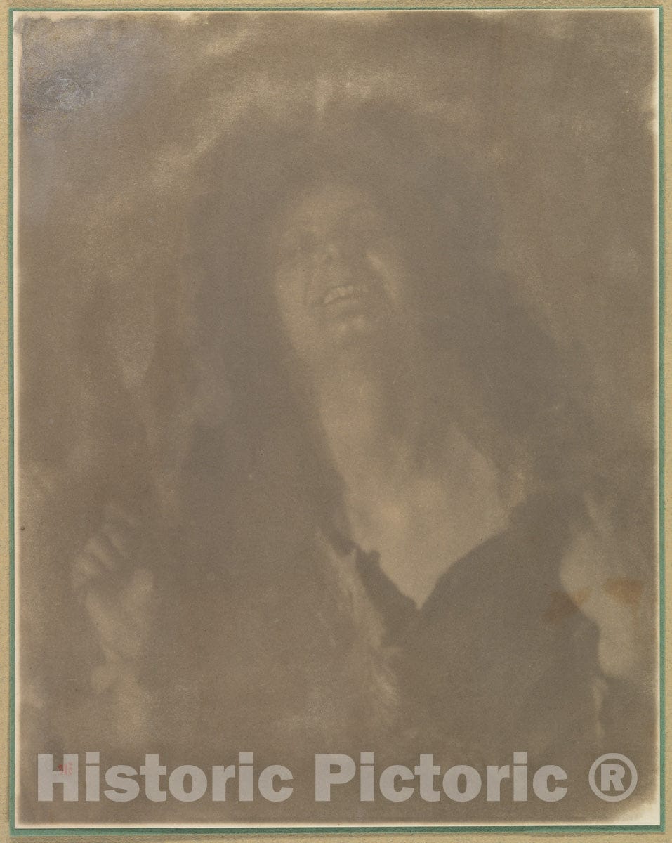 Photo Print : Joseph T. Keiley - A Bacchante : Vintage Wall Art