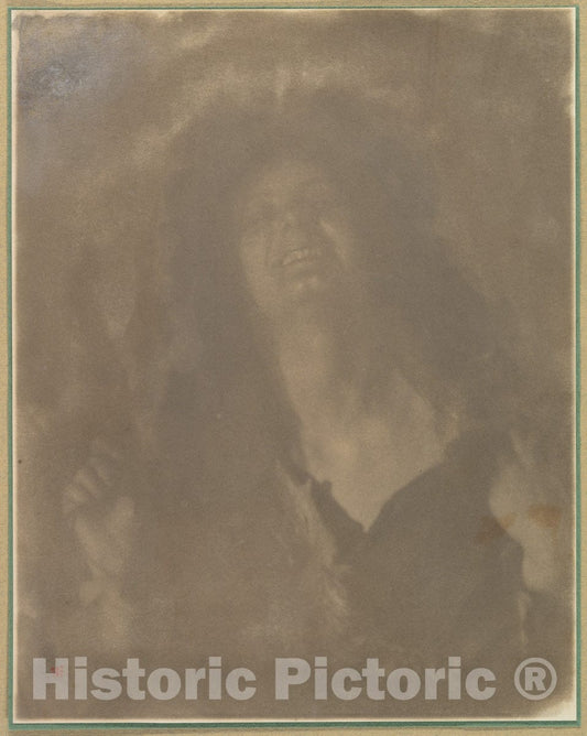 Photo Print : Joseph T. Keiley - A Bacchante : Vintage Wall Art