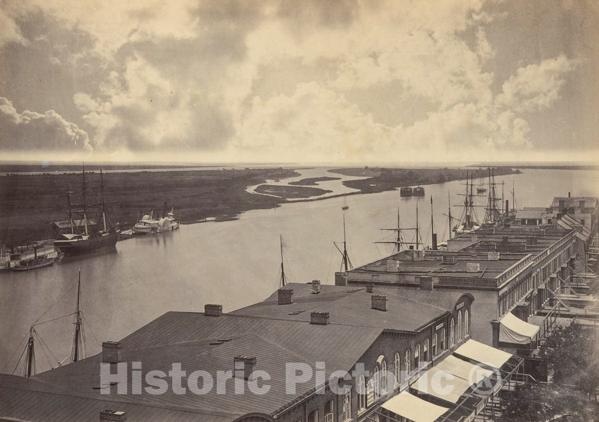 Photo Print : George N. Barnard - Savanah, Georgia No. 2 : Vintage Wall Art