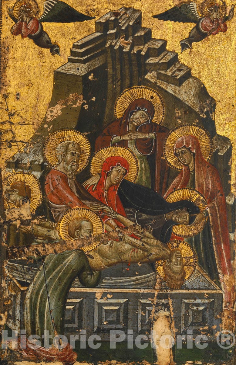 Art Print : Forlì - The Entombment : Vintage Wall Art