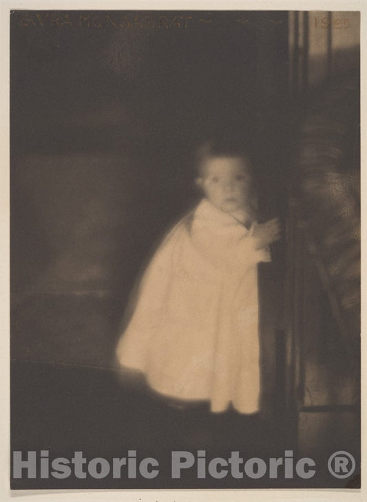 Photo Print : Clarence H. White - Baby Monsarrat : Vintage Wall Art