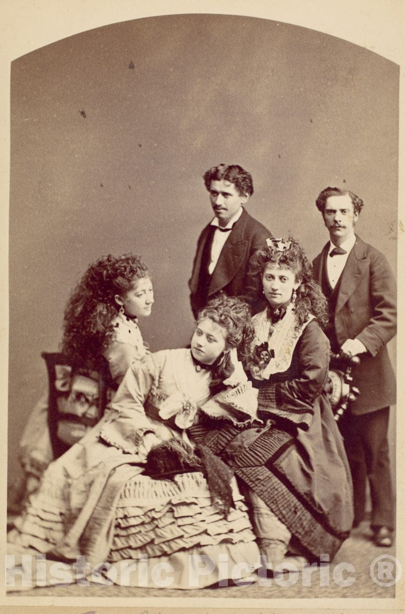 Art Print : Jeremiah Gurney - Wohes Family, New York : Vintage Wall Art
